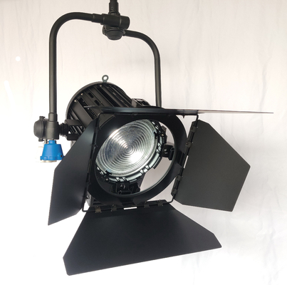 GENERALINK 200W LED Fresnel Light Batteria di luce diurna alimentata per illuminazione cinematografica e di studio ((Yoke a polo) fornitore
