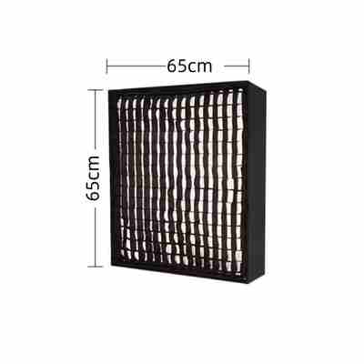 Portable Roll-up LED Light Adjustable Color Temperature 3200K-5600K Remote Control 200W Grid Softbox for Photography Live fornitore