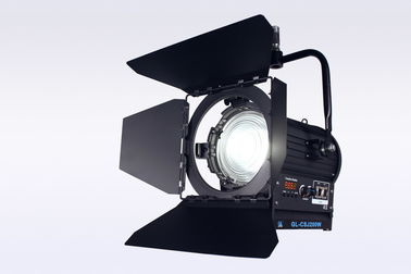 Luce TV Studio 200W Fresnel LED Illuminazione del palcoscenico Bi Color High TLCI/CRI Con Controllo DMX ((Pole-Operated Yoke) fornitore