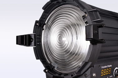 Luce TV Studio 200W Fresnel LED Illuminazione del palcoscenico Bi Color High TLCI/CRI Con Controllo DMX ((Pole-Operated Yoke) fornitore